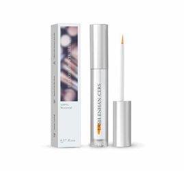 Eyelash Serum, Nutrient Formula Lash Serum Growths Fuller & Longer Looking, Clear Eyebrow Growth Serums With Mascara Tube Natural Formula Vegan & Crue
