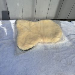 **NEW**✨Saddle Seat Cushion by Christ Lammfelle Lambskin & Sheepskin (In Original Packaging w/Tags)