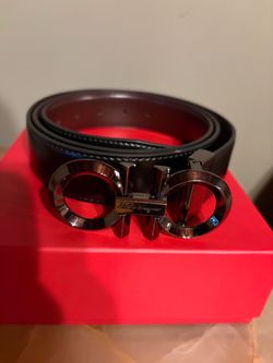 Ferragamo belt all black