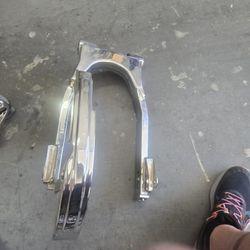 1986 Harley Chrome Swingarm & Brake Caliper