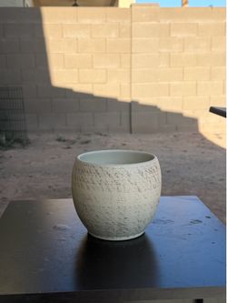 Rustic Linen Vessel