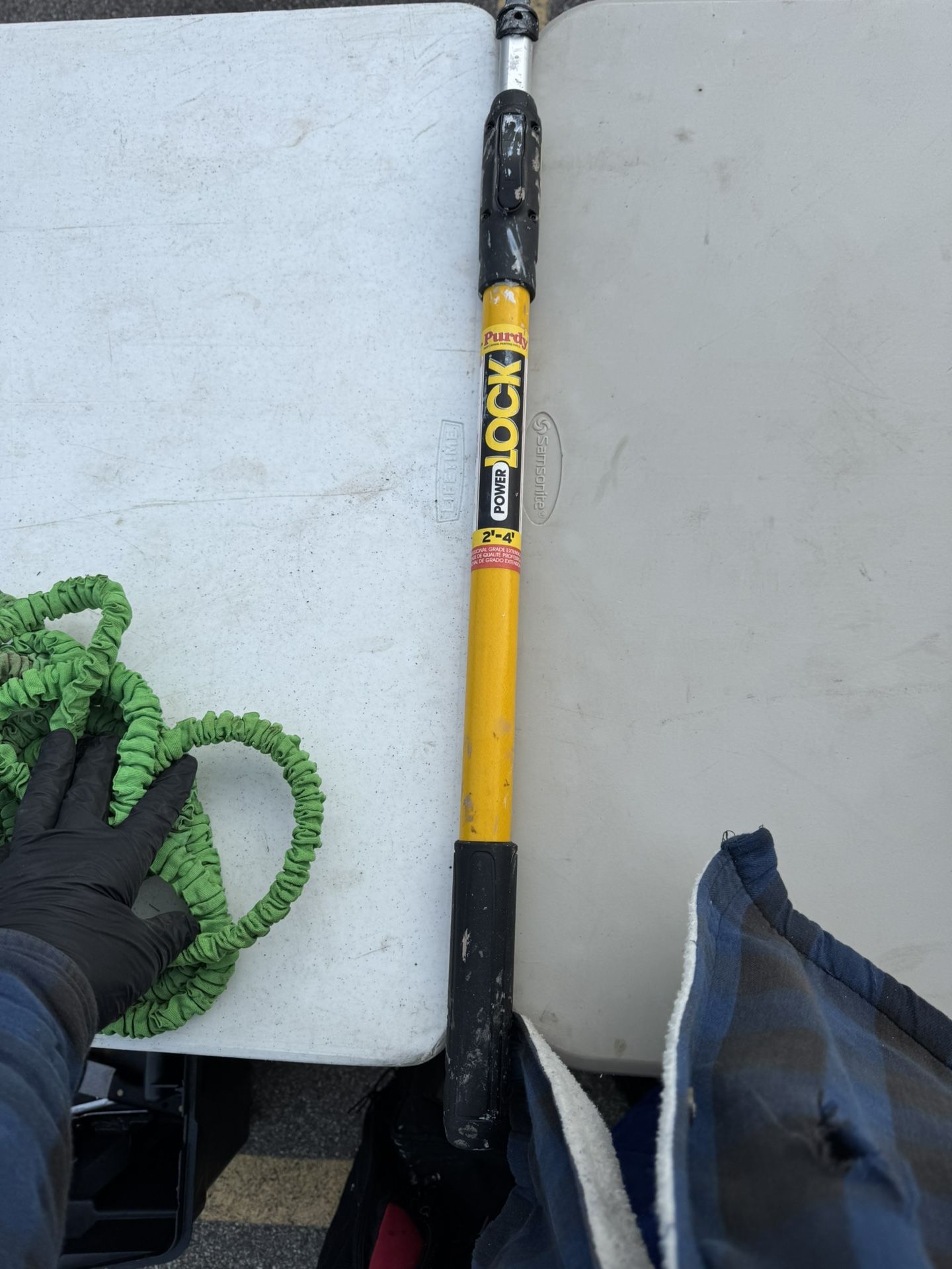 Purdy 2-Feet to 4-Feet POWER LOCK Telescoping Fiberglass Extension Pole
