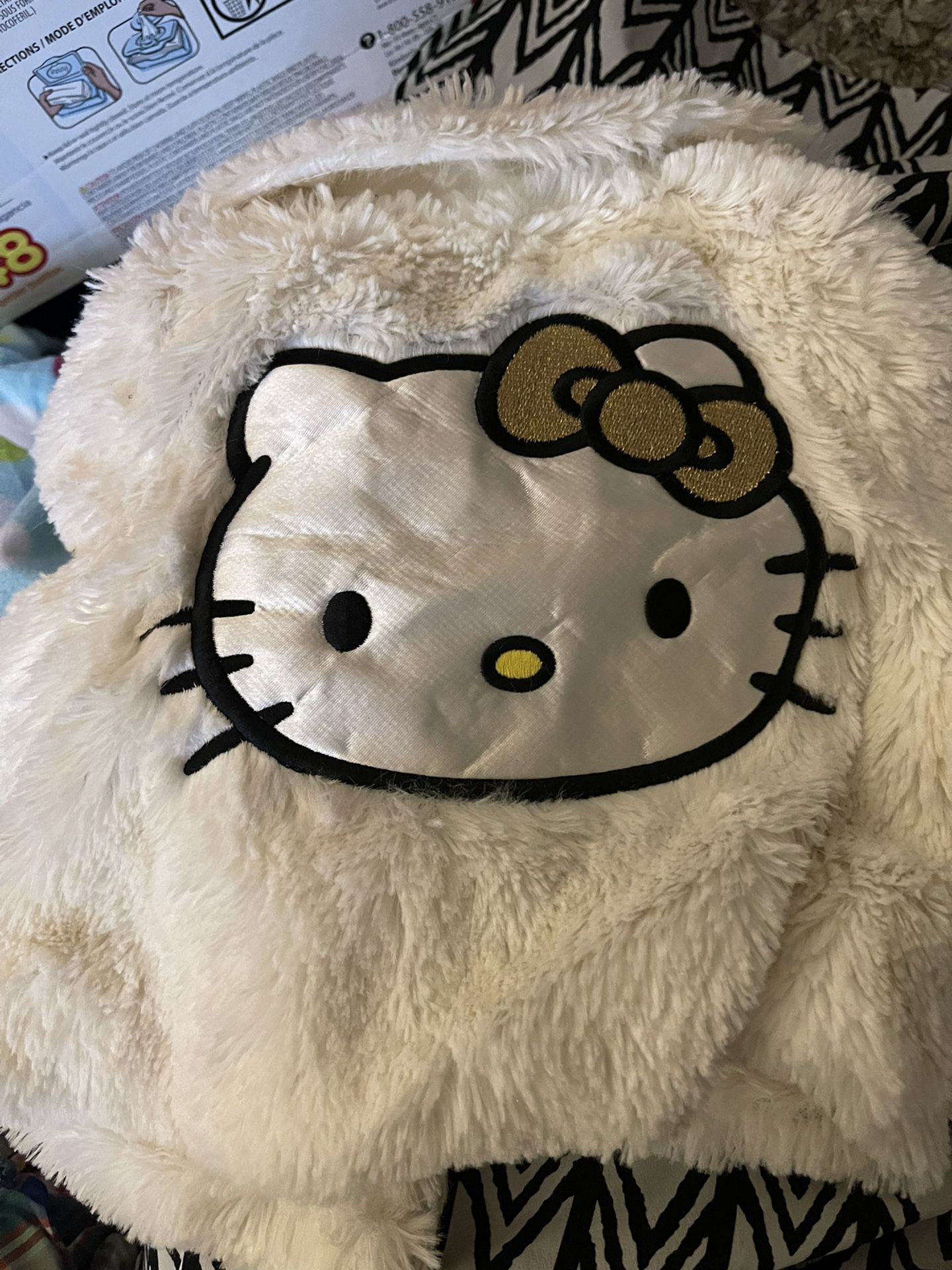 Hello Kitty Baby Fur Coat New