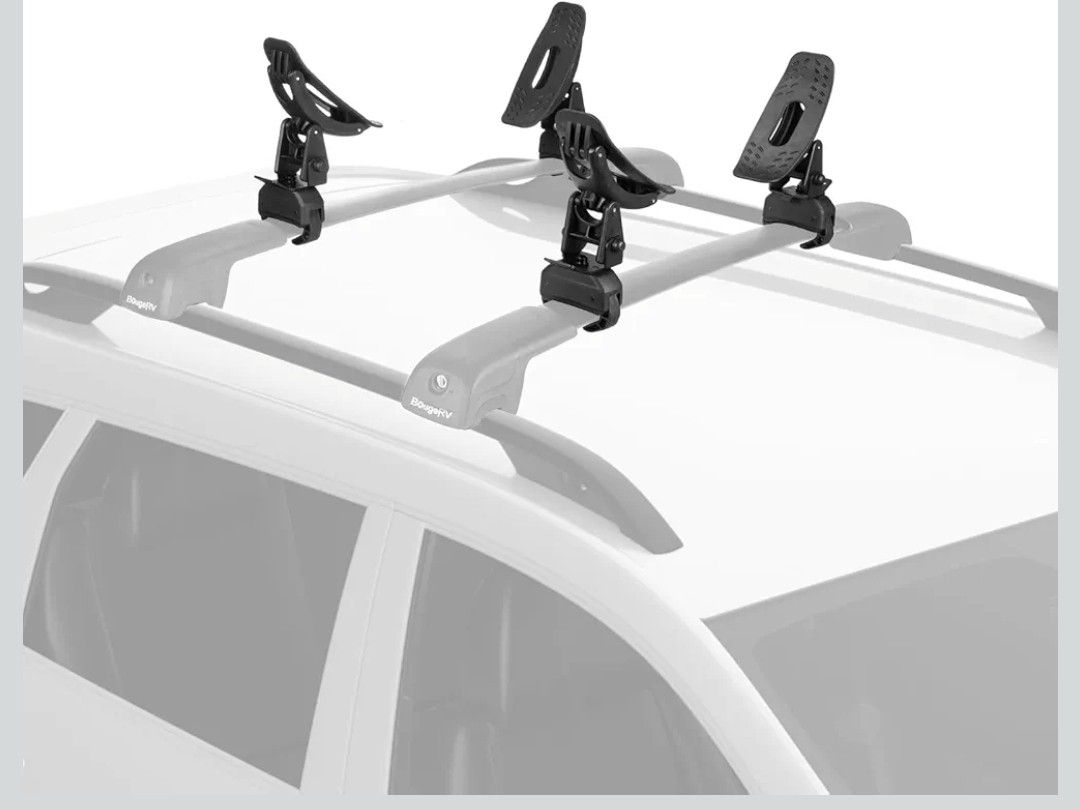 Kayak Roof Rack Saddles, Universal Crab Roof Mounting Kit for Car SUV