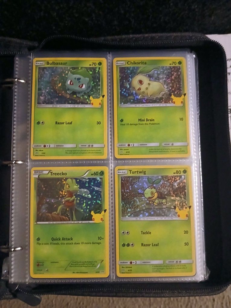 Pokémon Tcg: 2021 McDonald's 25th Anniversary 25 Holo Cards Complete Set