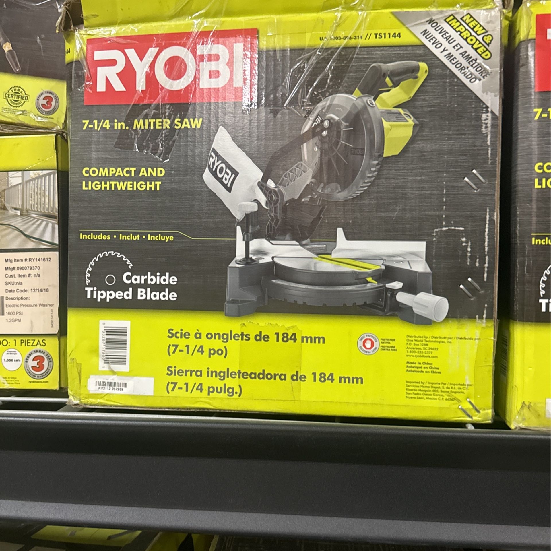 Ryobi Saw 7 1/4
