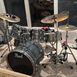 Only Shells, Pearl Vision SST BIRCH FLY SHELL, No Cymbals Included Double Bass Not Included