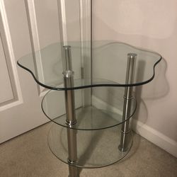 Three Layers Of Thick Glass Brand New Table 
