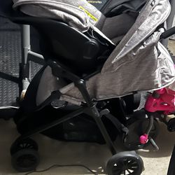 Baby Stroller And Car seat Bundle