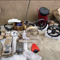 Tons of motorcycle parts