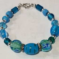 Green & Blue Bracelet 