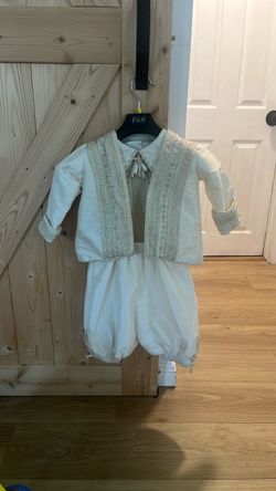 Baltism Christining boys outfit size 2 bautismo bautizmo