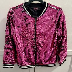 Nickelodeon Hot Pink “JoJo’s Closet” Sequined Jacket