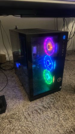 Modified prebuilt with gaming headset and additional fans