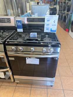 NEW Samsung 5 Burner Gas Stove with Air Fry