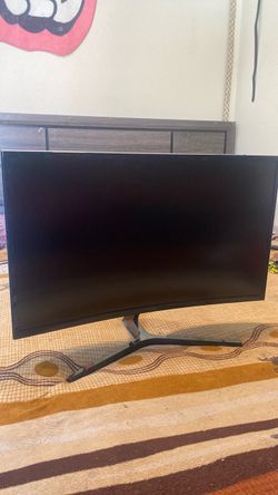 Samsung Curved Monitor with Stand