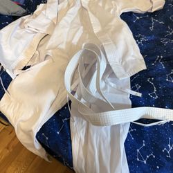 White Karate Suit 