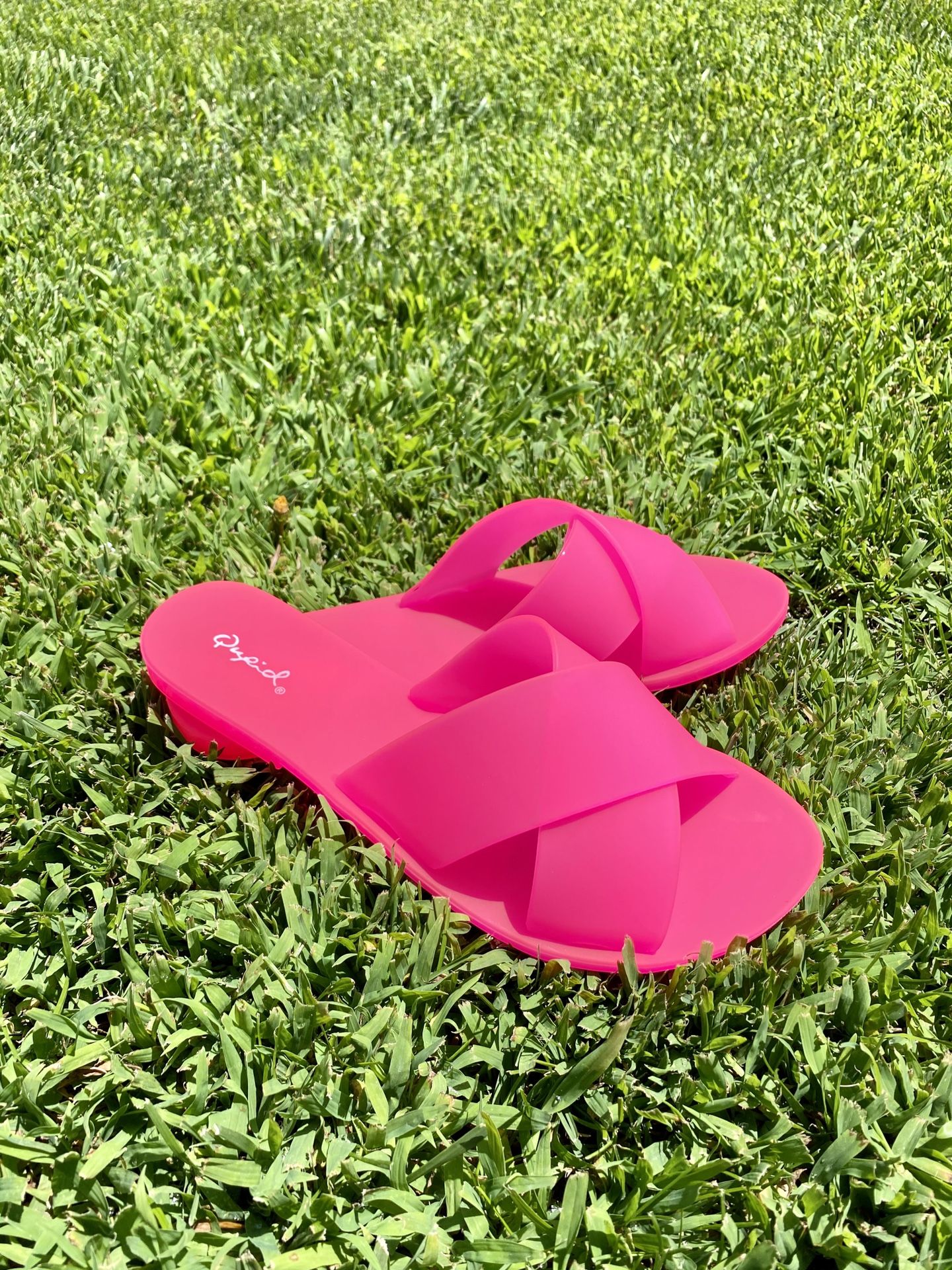 Hot Pink Summer Sandals