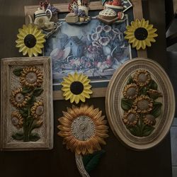 Sunflower Set For The Kitchen