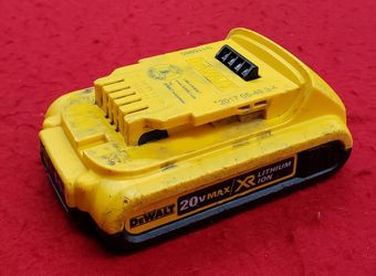Dewalt DCB203 20V Max XR Lithium-Ion 2.0Ah Battery Pack - Battery Only - No Charger - No Tool - Working