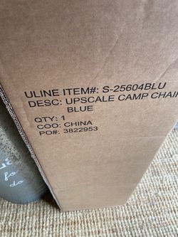 Upscale Camp chair
