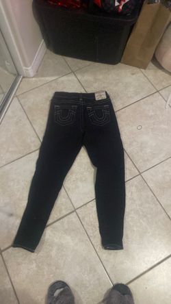Jewelry in jeans, black with a white lining in good use