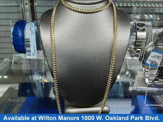 Cuban Link Chain - Yellow Gold 10k (.417) 28.4 grams 24 inch