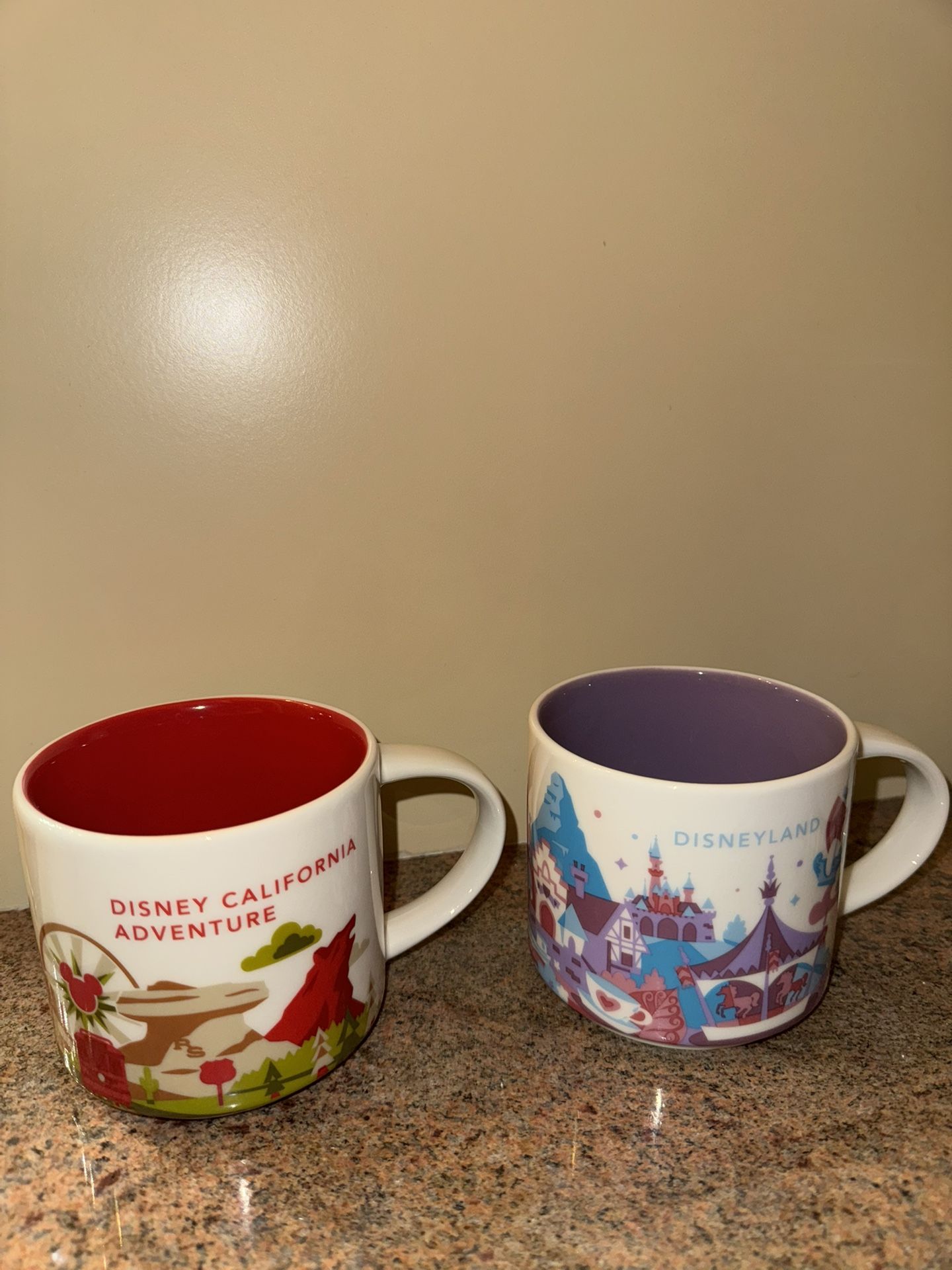 Disneyland and California Adventure You Are Here Mugs ($20 Each)