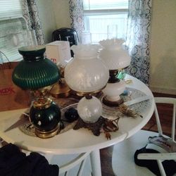 3 Antique Lamps