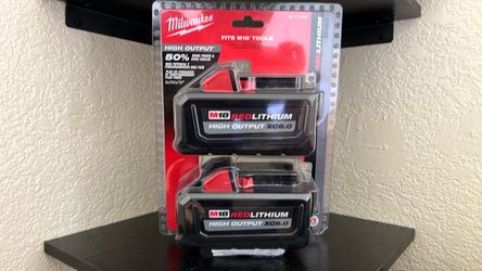 Brand new Milwaukee batteries