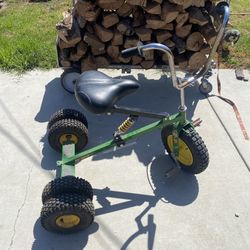 Dirt King 43 in. Big Kids Dually Tricycle 