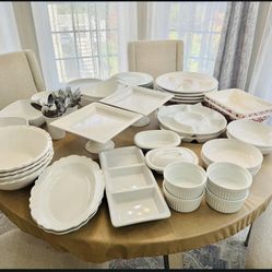 Ceramic Dry Fruit Platters With Bowls