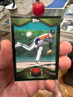 Topps Nolan Ryan Legends of the Game Baseball Card