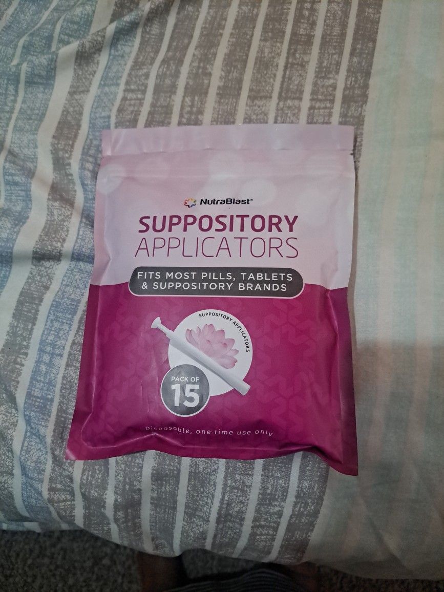 Brand New Suppository Applicators