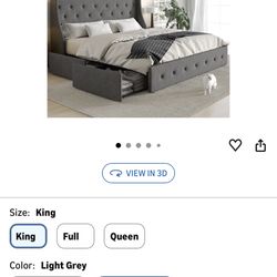 King Size Bed Frame 