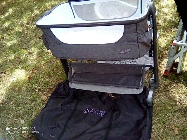 KoolaBaby 3 In 1: Bassinet - Bedside Sleeper - Portable Crib