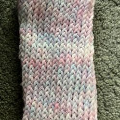 Light Multi Colored Handmade Ear Warmer
