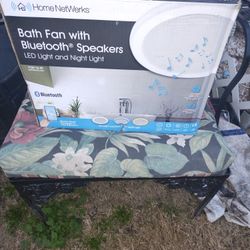 Bath fan With Bluetooth Speaker