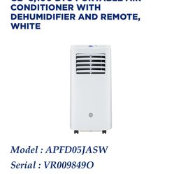GE portable AC With Dehumidifier 