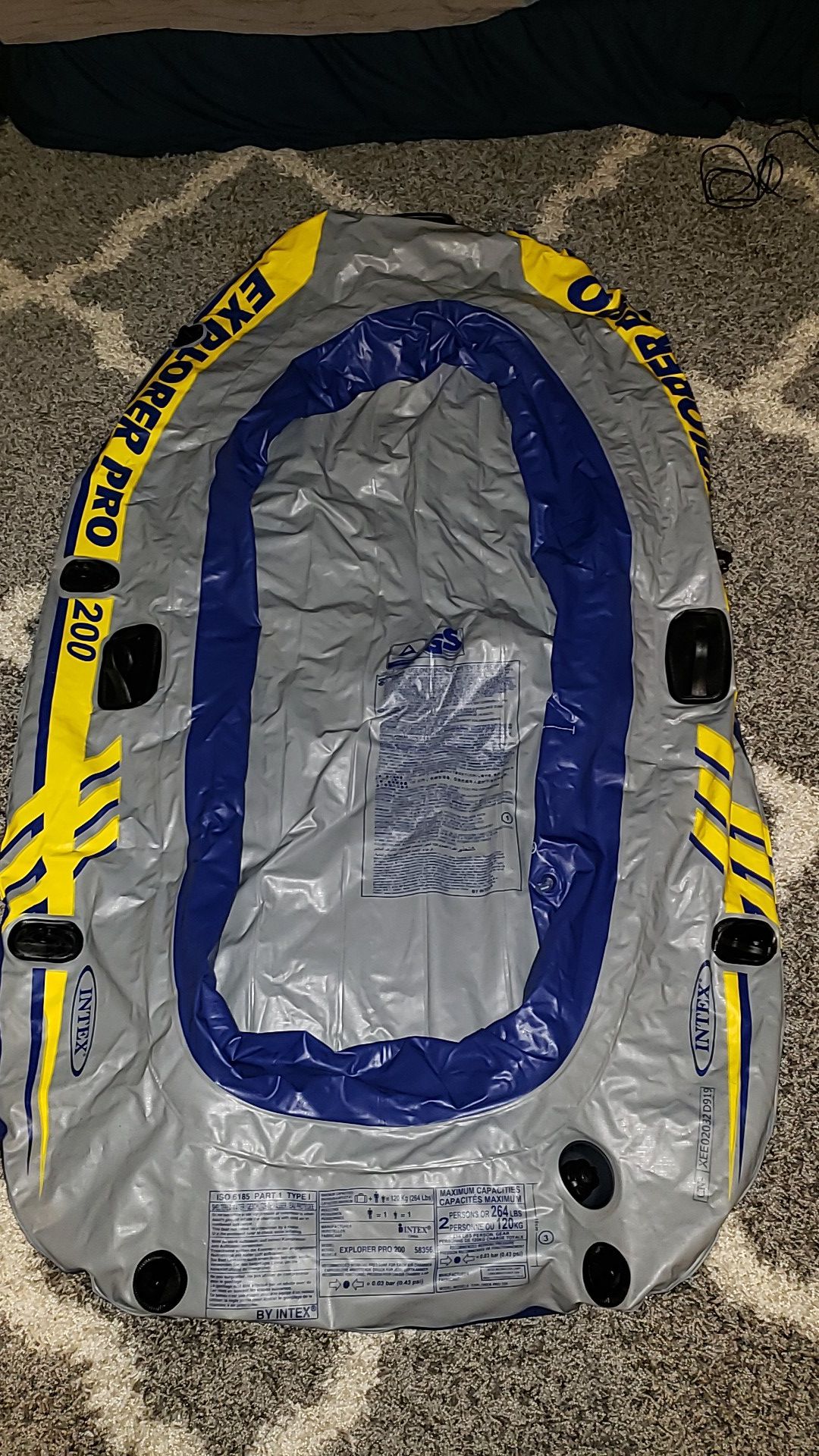 Explore pro inflatable boat