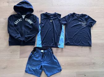 Boys 7/8yrs Abercrombie kids and Zara clothing bundle