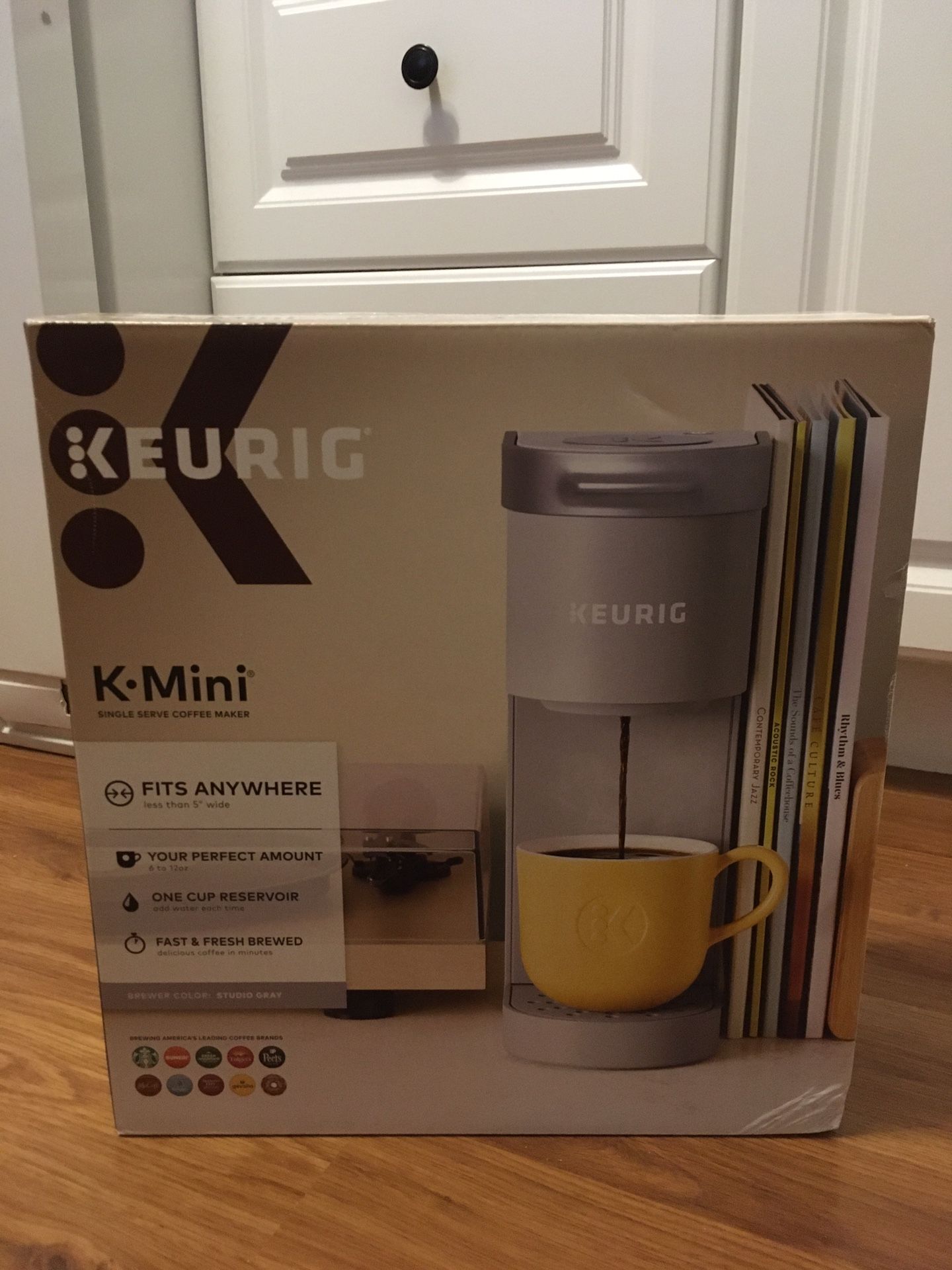 Keurig K Mini Single Serve K Cup Pod Coffee Maker Studio Gray - Main Image