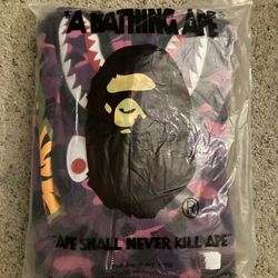 Purple Bape Hoodie