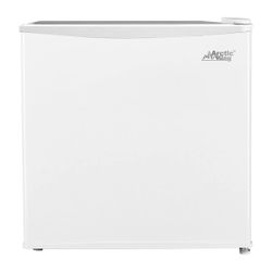 Arctic King 1.1 Cu ft Upright Freezer, White, AUFM011AEW White - 18.60" x 17.70" x 19.40"