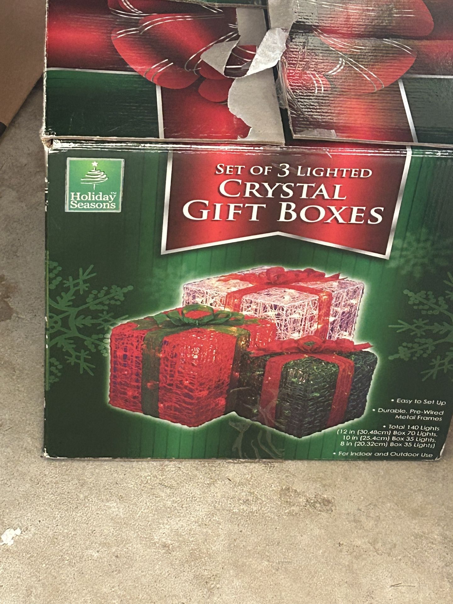 Light Up Gift Boxes For Outside