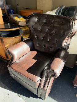Brand new leather reclining chair