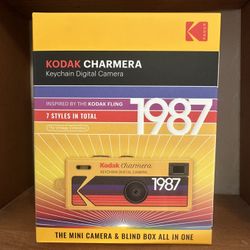 New Unopen Kodak Charmera Keychain Digital Camera