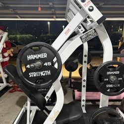 🔥 HAMMER STRENGTH PLATE-LOADED ISO-LATERAL SUPER INCLINE PRESS 🔥