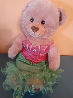 Build a bear plush with a BAB outfits