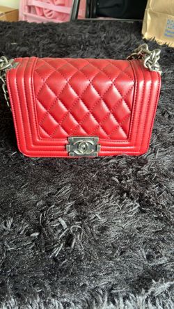 Chain Boy Bag - Red